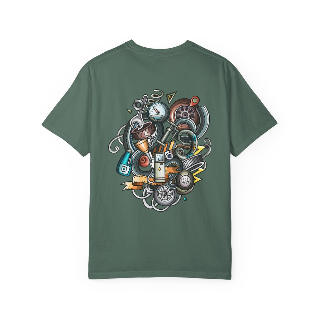 T-Shirt — Urban Retro Tech Illustration Tee
