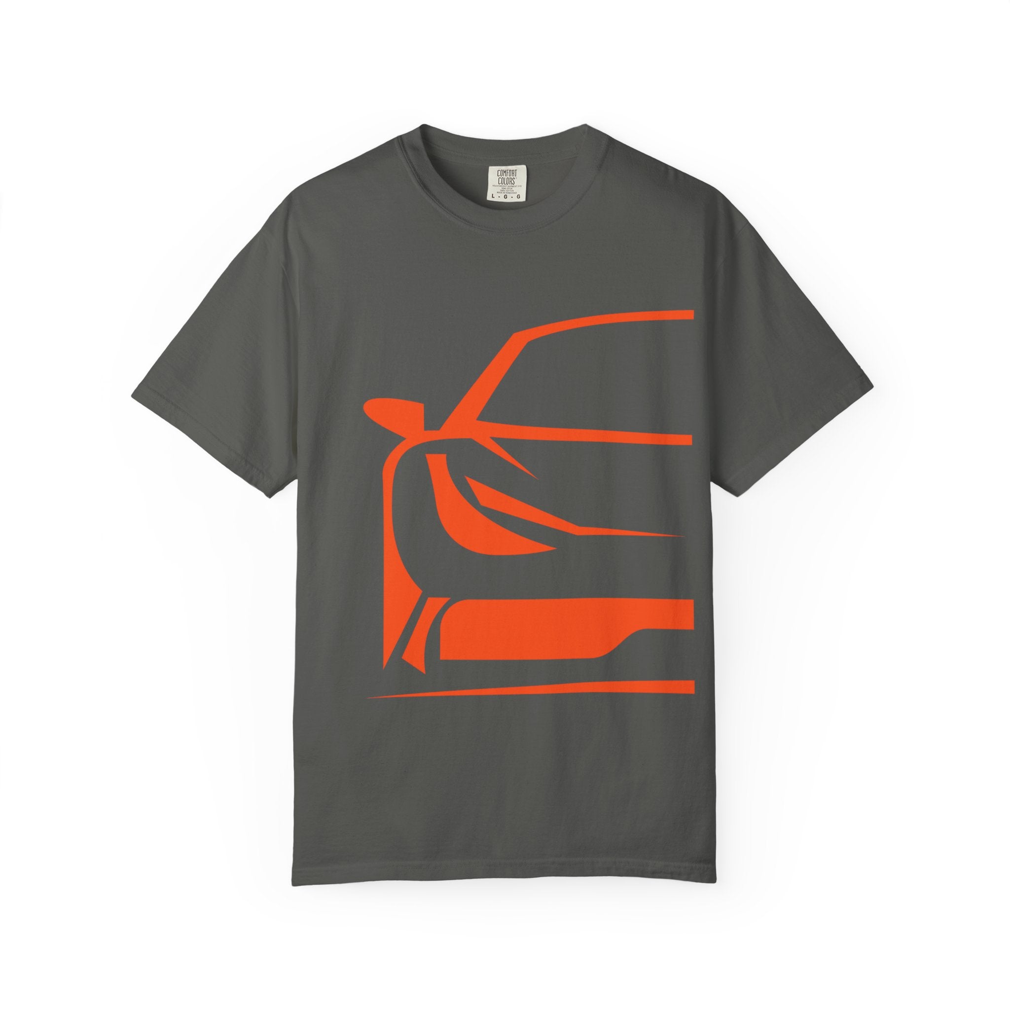 Car Front Silhouette T-Shirt — Minimalist Automotive Tee