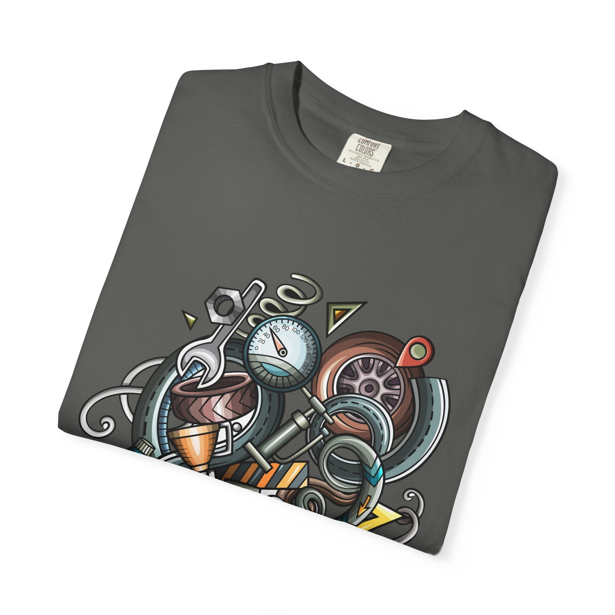 T-Shirt — Urban Retro Tech Illustration Tee