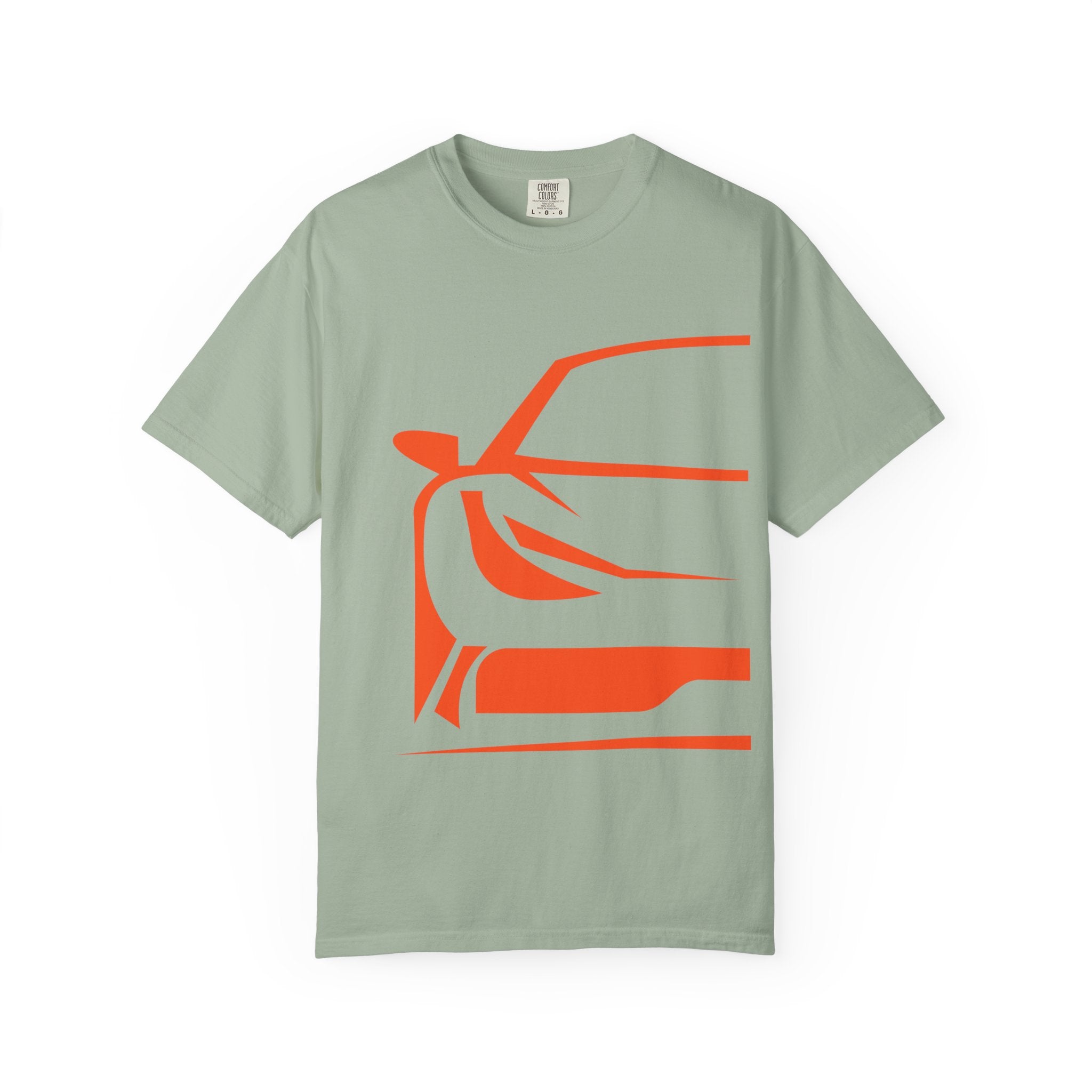 Car Front Silhouette T-Shirt — Minimalist Automotive Tee