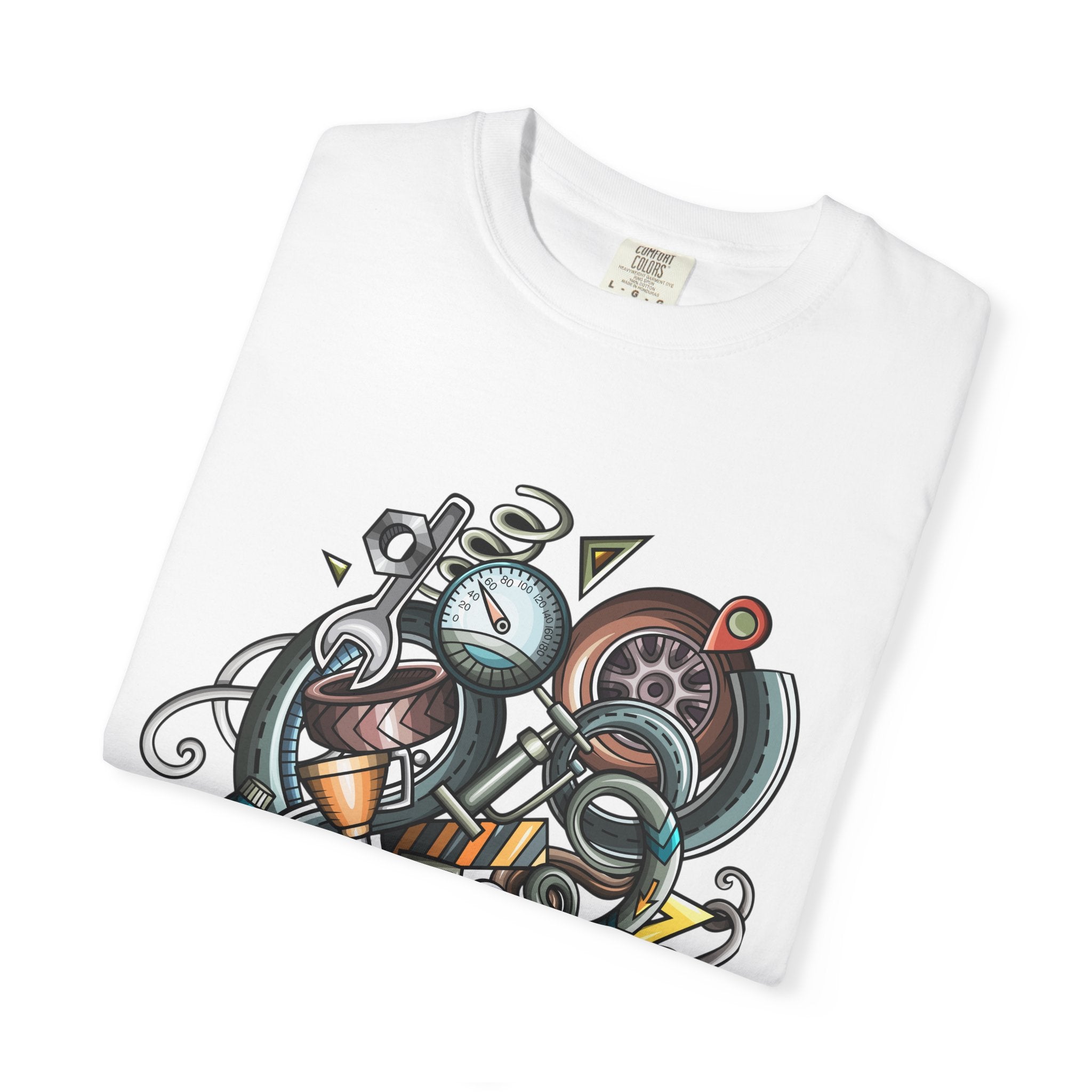 T-Shirt — Urban Retro Tech Illustration Tee