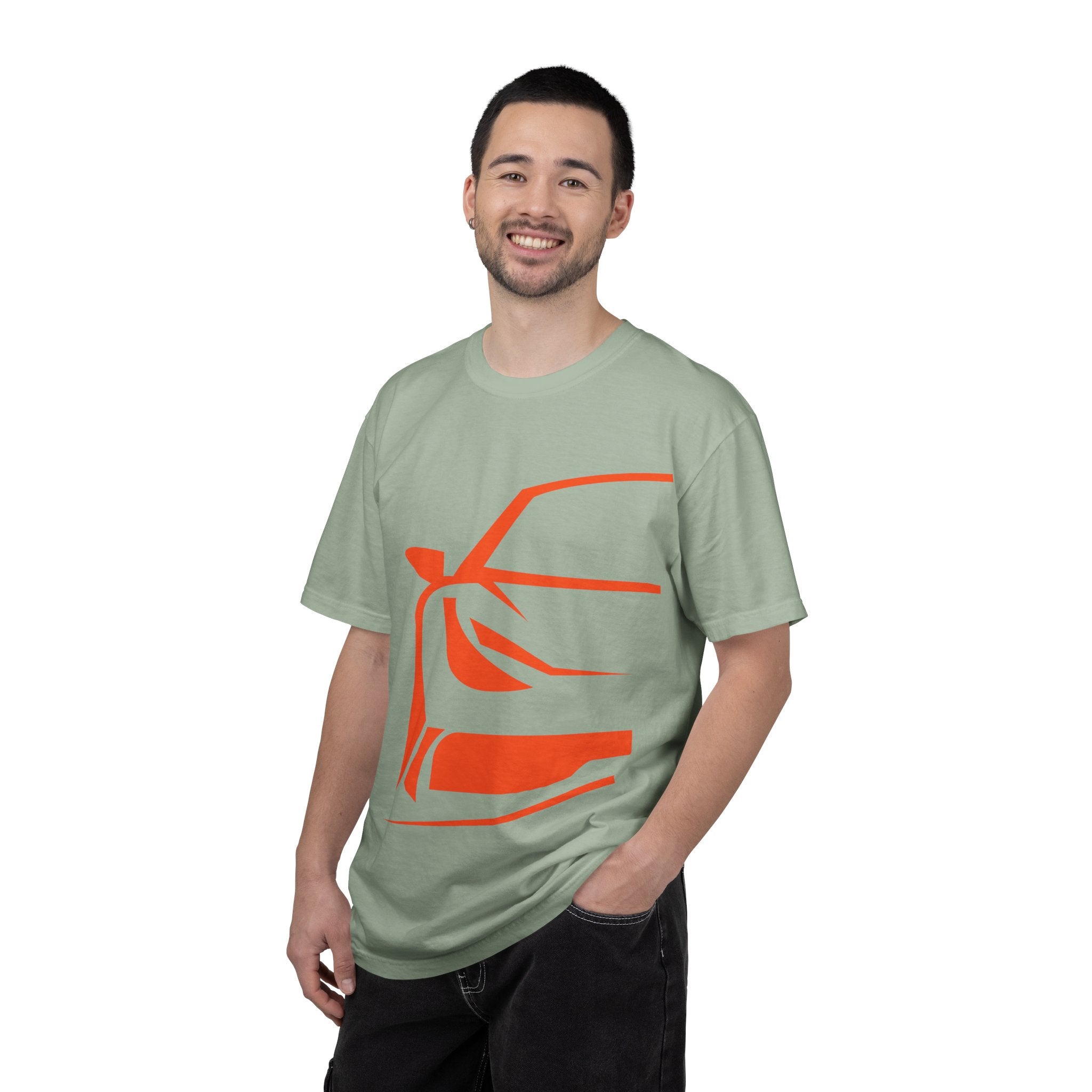 Car Front Silhouette T-Shirt — Minimalist Automotive Tee