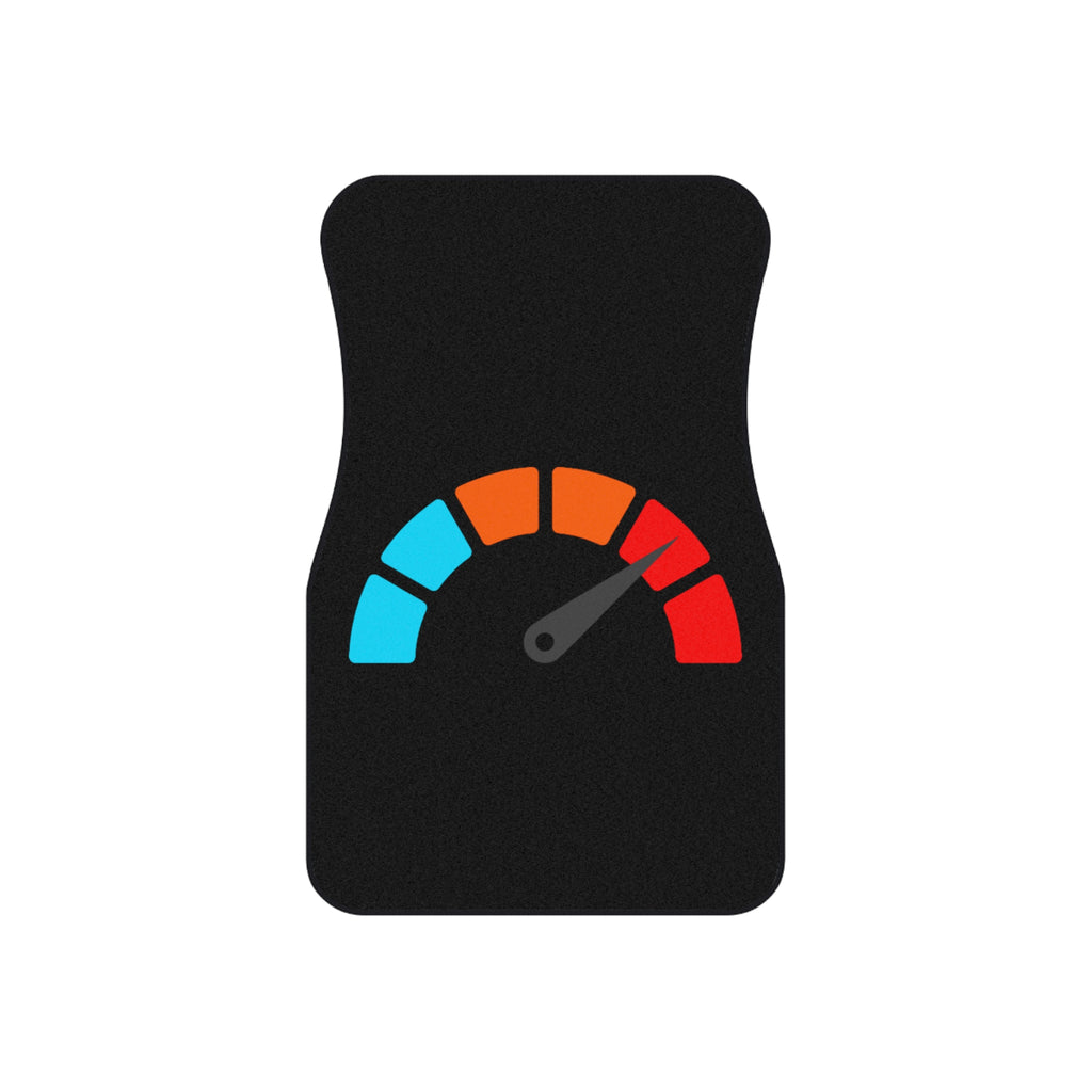 Car Mats — Speedometer Graphic Floor Mat Set (Set of 4)
