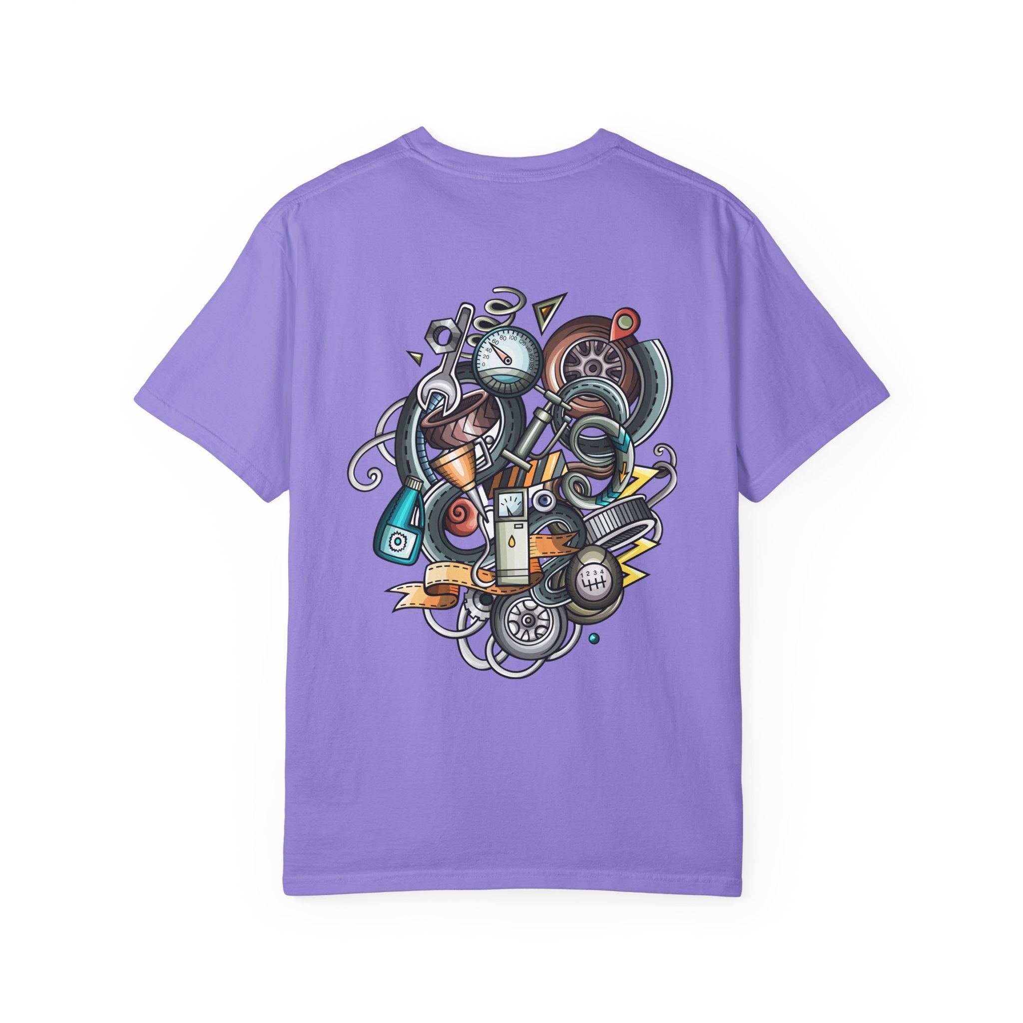 T-Shirt — Urban Retro Tech Illustration Tee