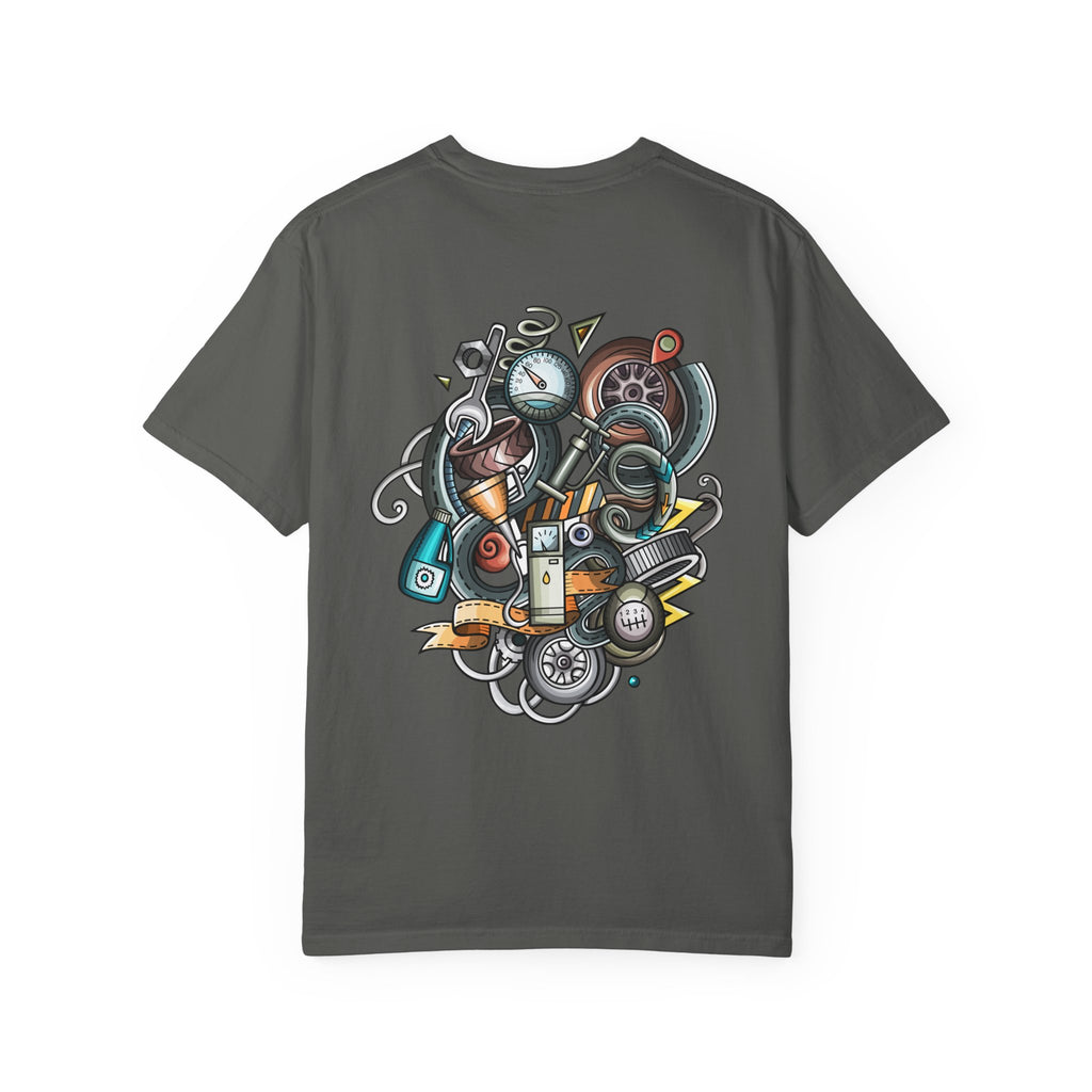 T-Shirt — Urban Retro Tech Illustration Tee