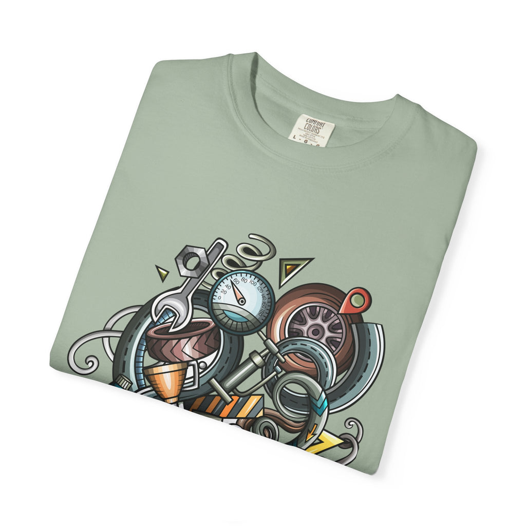 T-Shirt — Urban Retro Tech Illustration Tee