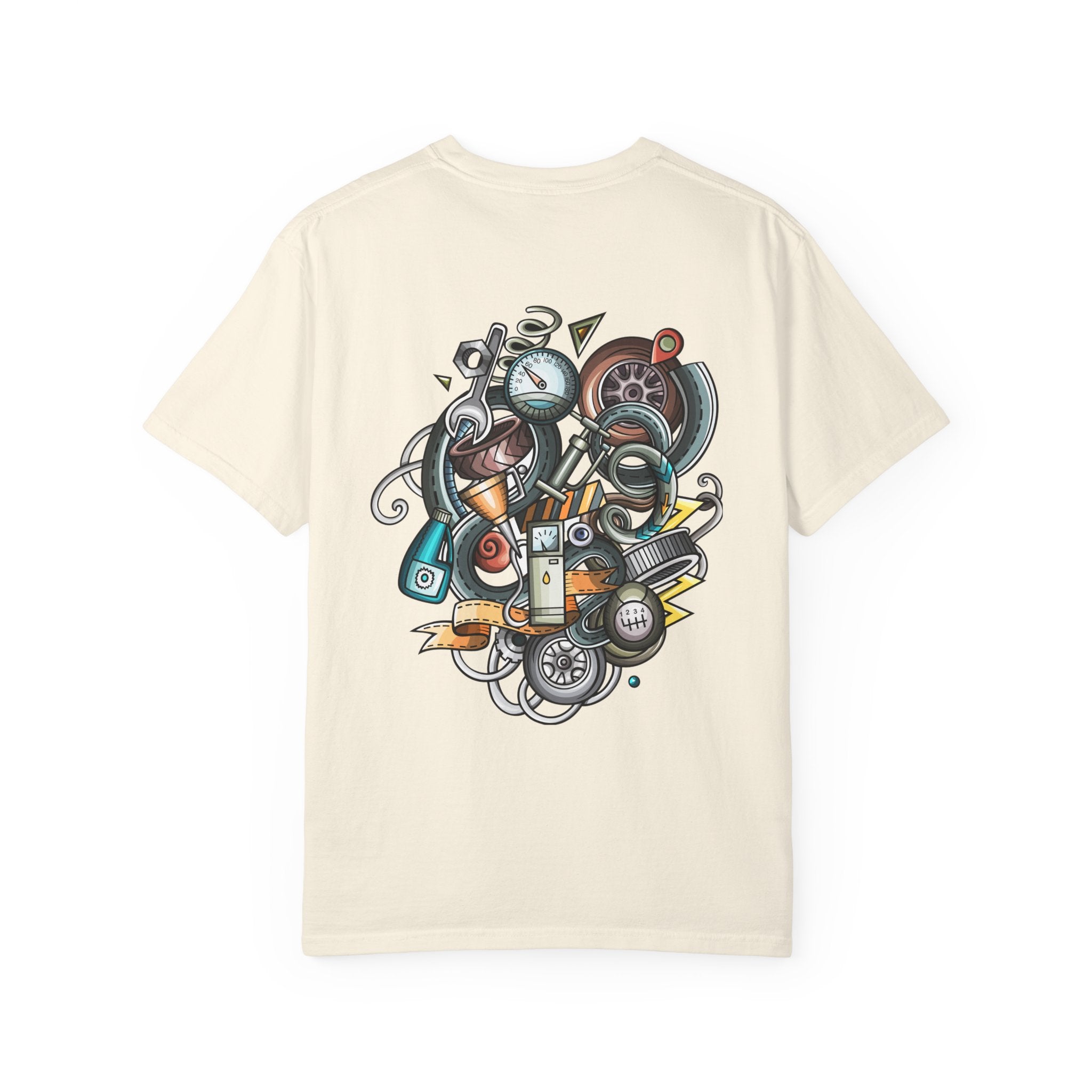 T-Shirt — Urban Retro Tech Illustration Tee