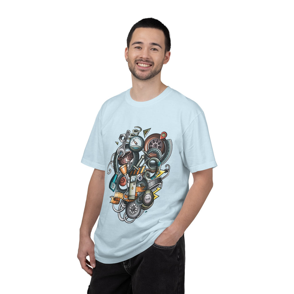T-Shirt — Urban Retro Tech Illustration Tee
