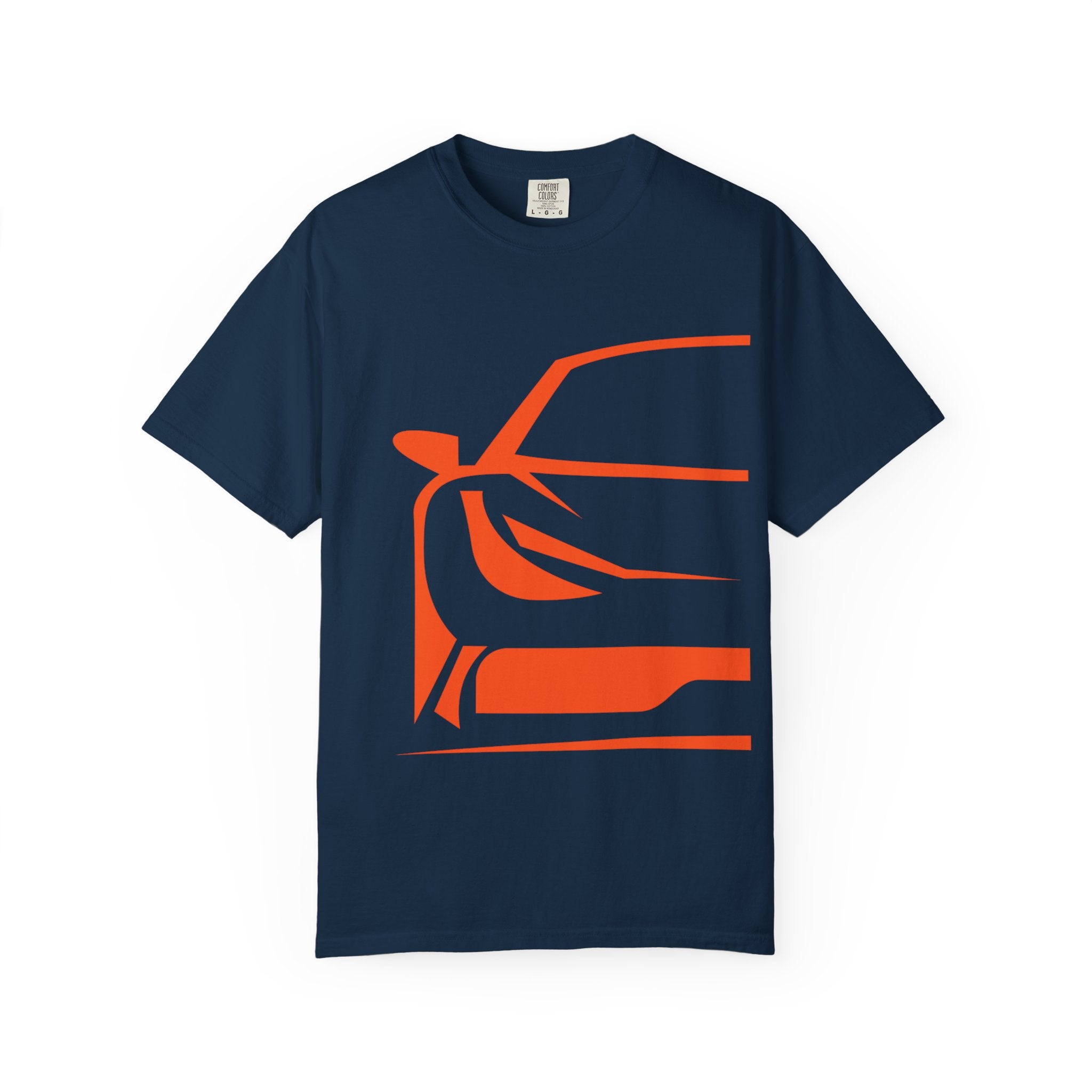Car Front Silhouette T-Shirt — Minimalist Automotive Tee