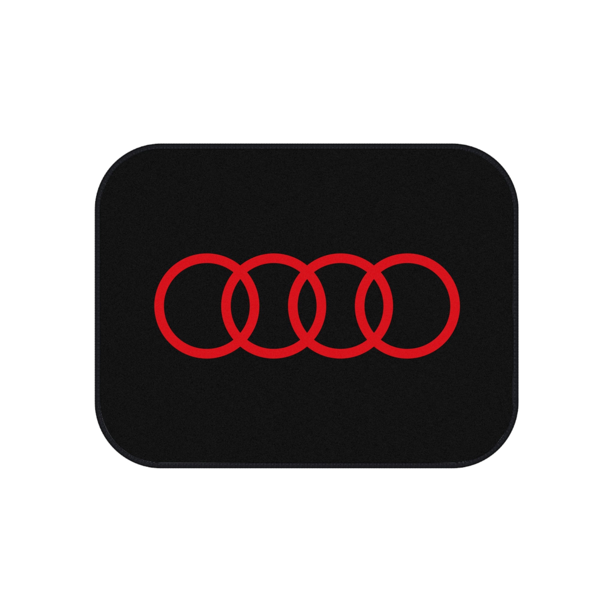 Audi Red Rings Car Floor Mats — Set of 4