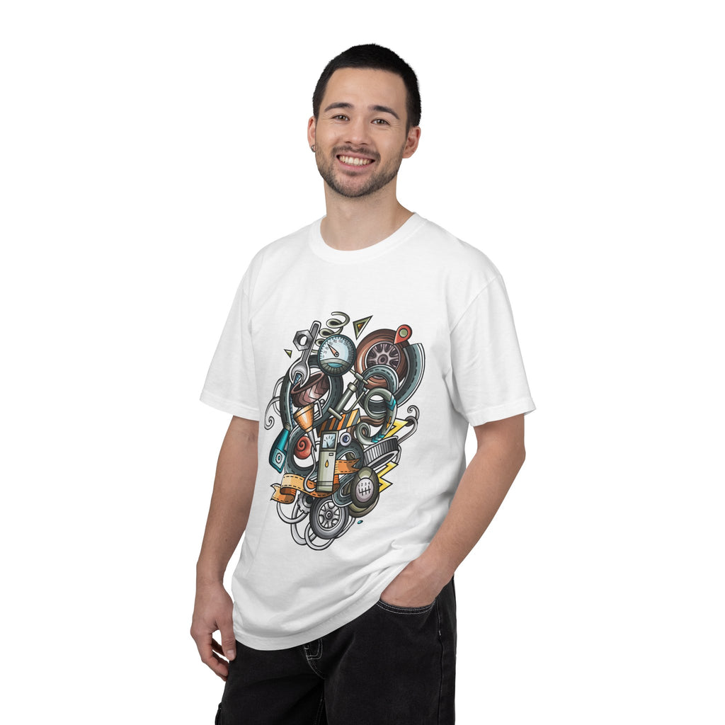 T-Shirt — Urban Retro Tech Illustration Tee