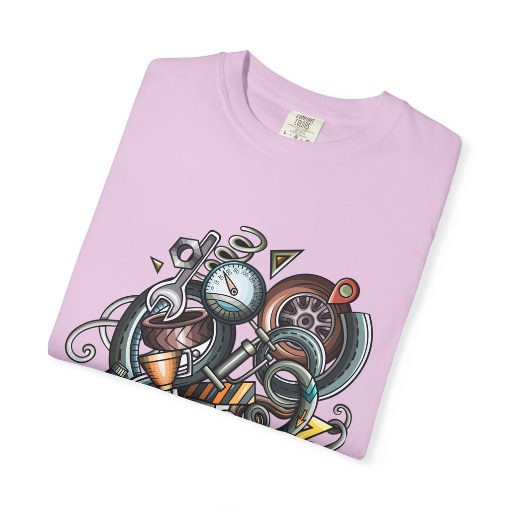 T-Shirt — Urban Retro Tech Illustration Tee