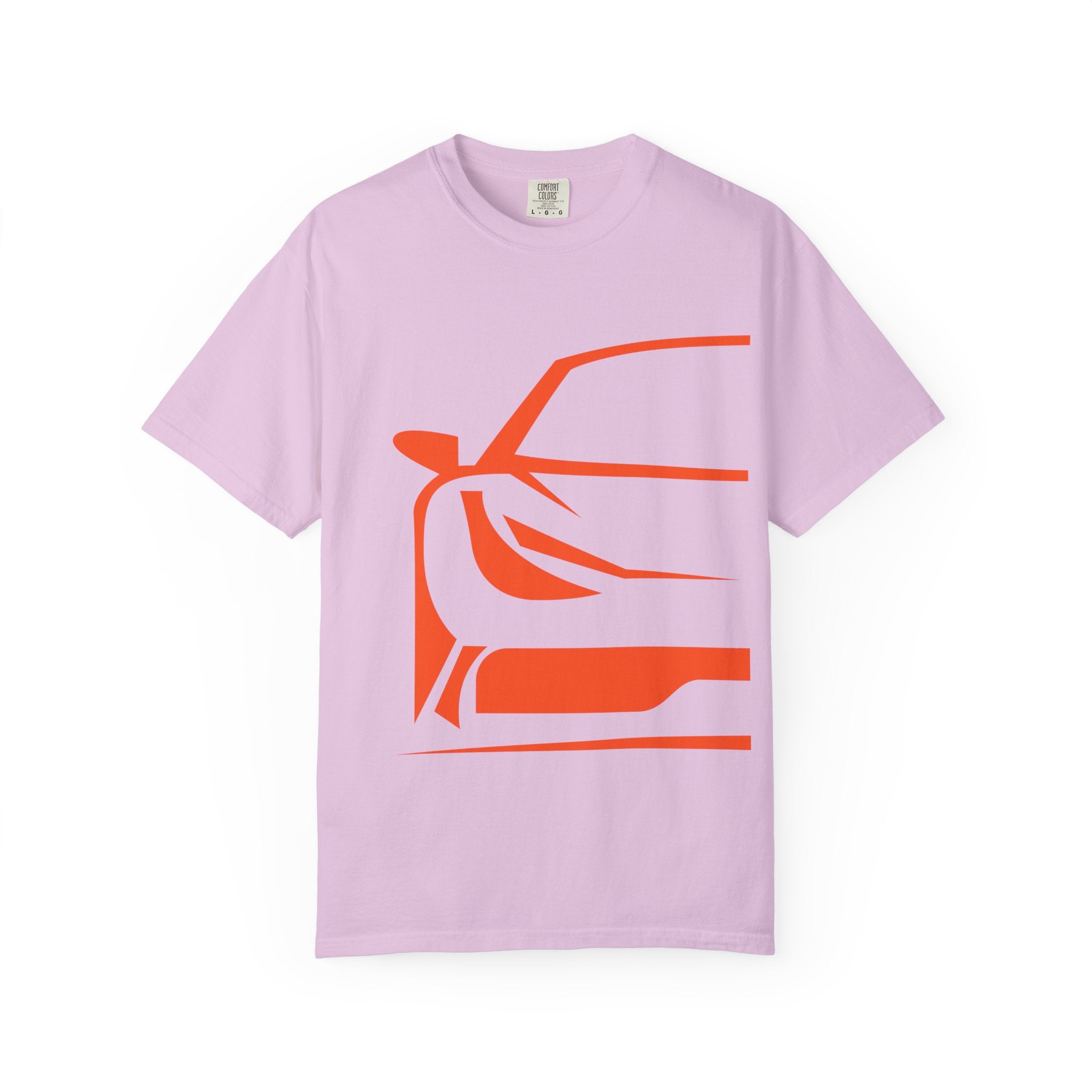 Car Front Silhouette T-Shirt — Minimalist Automotive Tee
