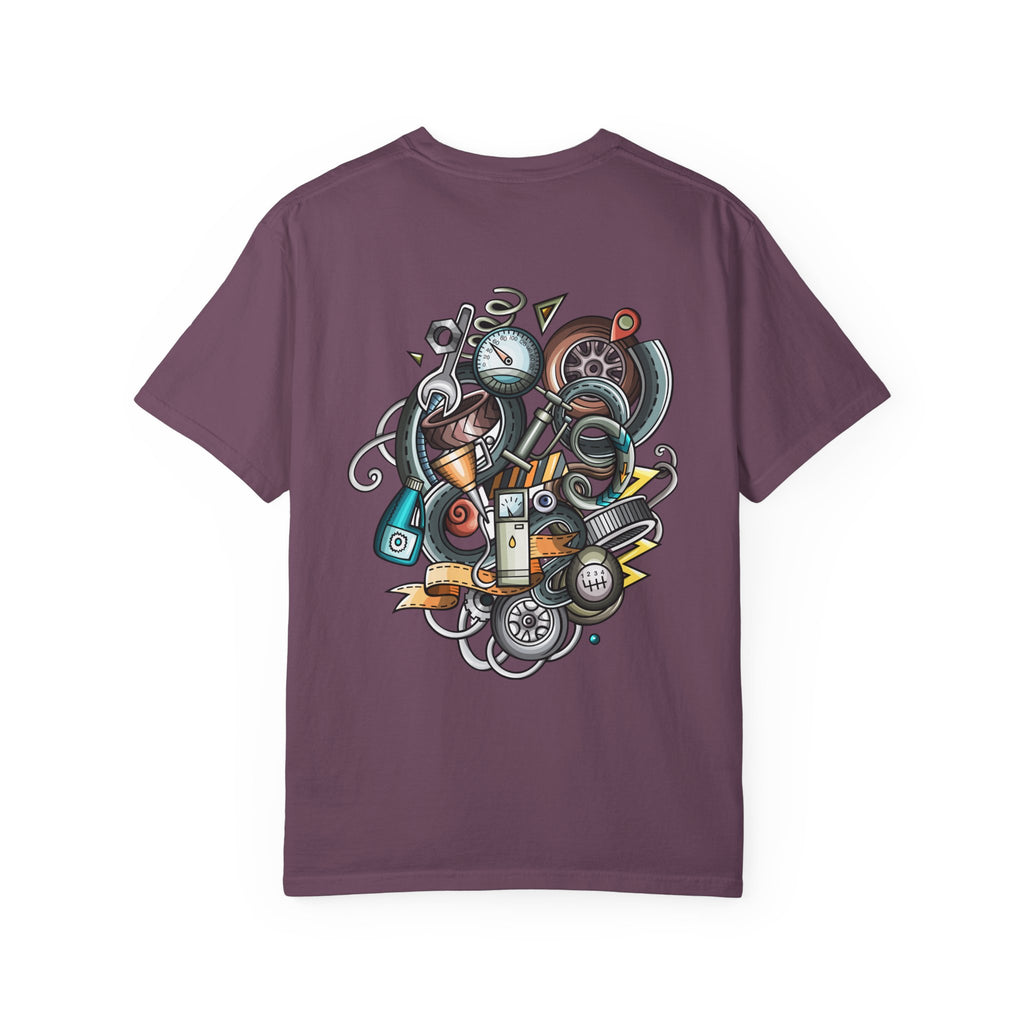 T-Shirt — Urban Retro Tech Illustration Tee
