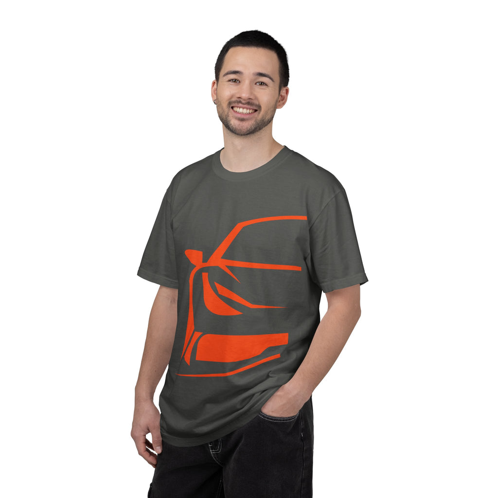 Car Front Silhouette T-Shirt — Minimalist Automotive Tee