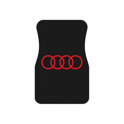 Audi Red Rings Car Floor Mats — Set of 4