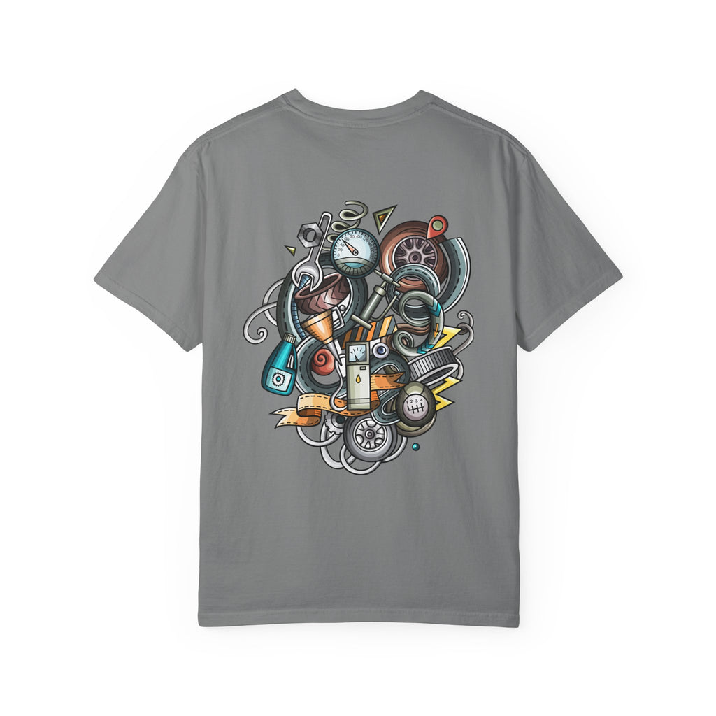 T-Shirt — Urban Retro Tech Illustration Tee