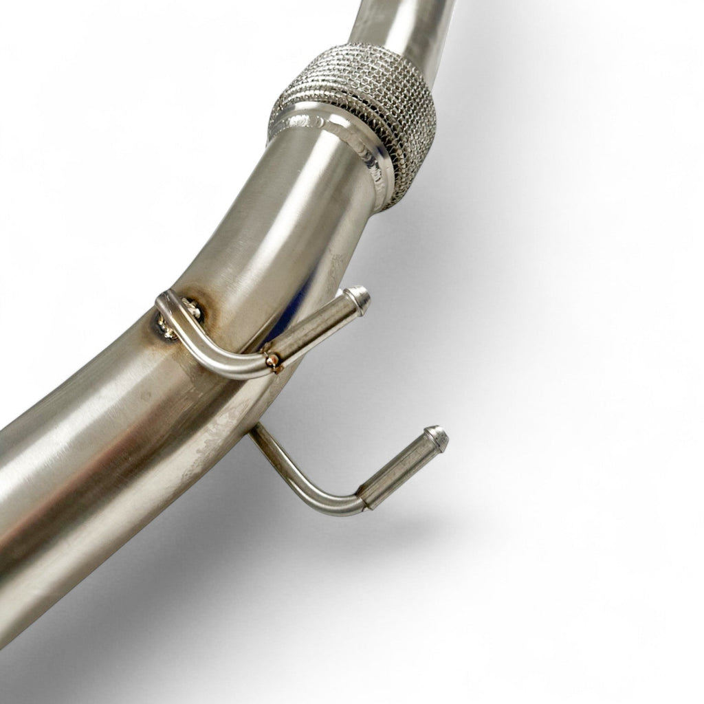 FWD Audi 8Y A3 Race Downpipe & VW MK8 GTI Race Downpipe - Palenon Performance