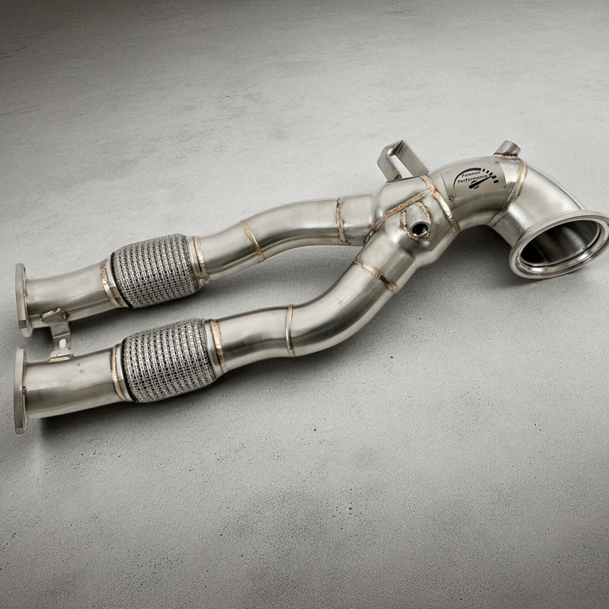 2.5T Race Downpipe For 2018+ Audi RS3 8V, RS3 8Y & TTRS 8S | Palenon Performance