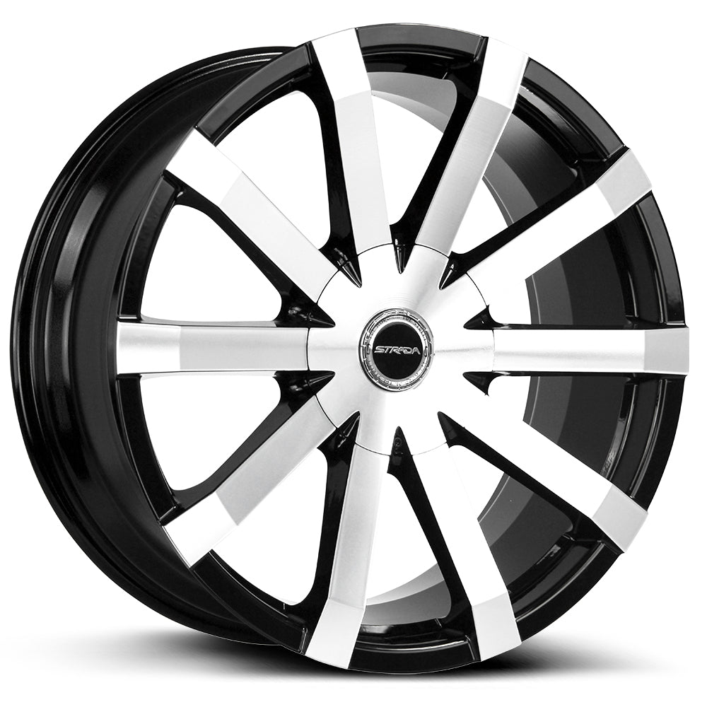 Gabbia Gloss Black Machined