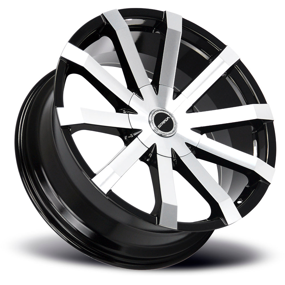 Gabbia Gloss Black Machined