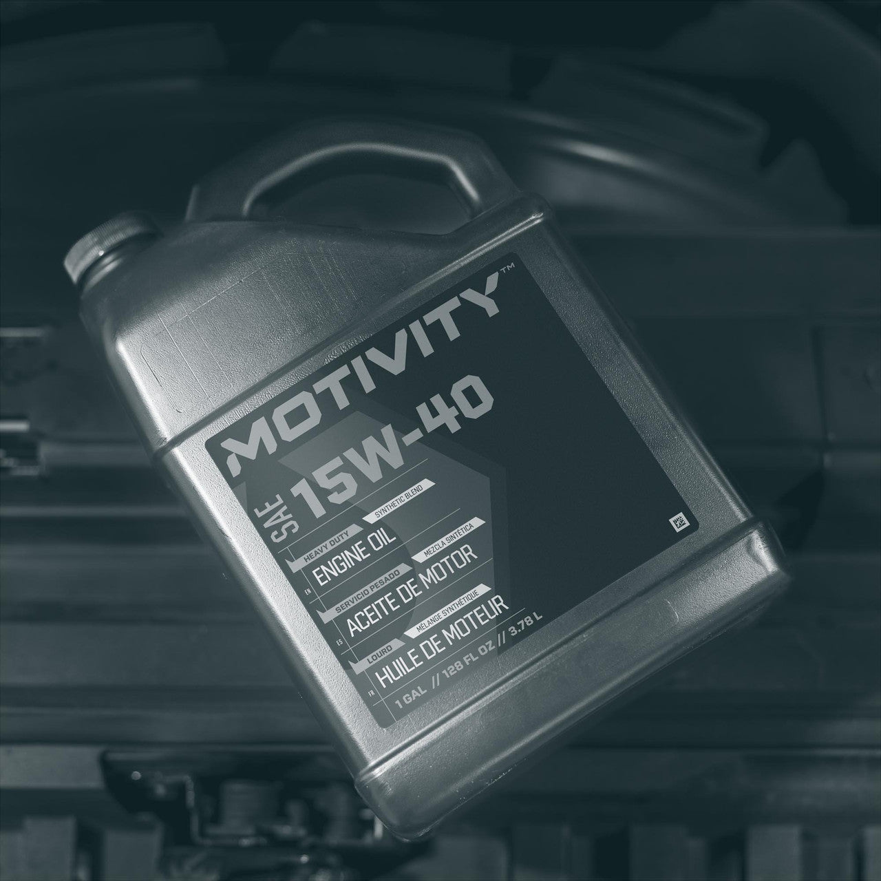 Motivity HD 15W40 Synthetic Oil Change Kit Fits Ram 2500 3500 4500 5500 6.7L/5.9L Cummins 1989-2024 - 4 Gallons